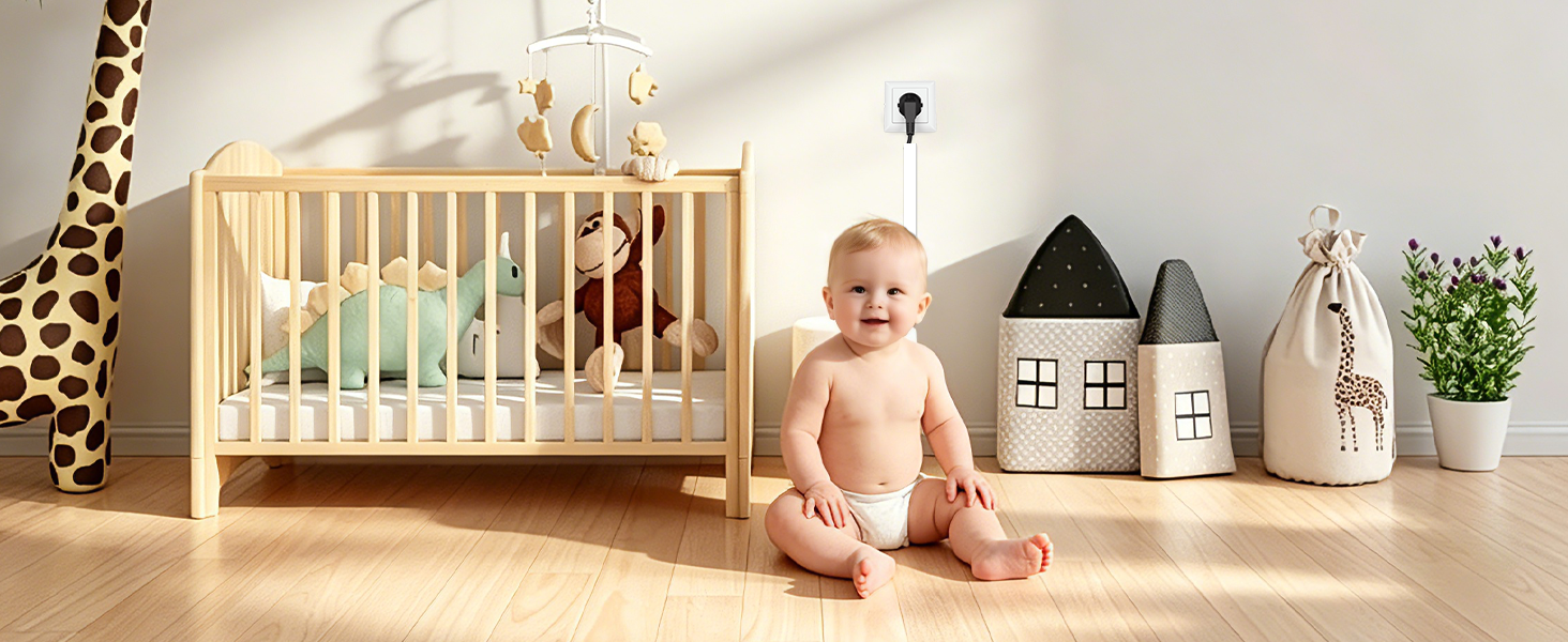 Baby Monitor Cord Hider