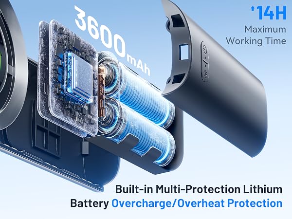 Built-in Multi-Protection Lithium Battery