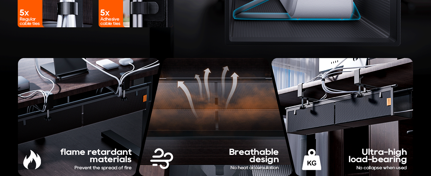 under desk cable management tray under desk storage desk cord organizer under desk organizer