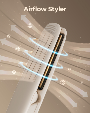 360° Airflow Hair Straightener and Curler