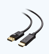 Unidirectional DisplayPort to HDMI Adapter Cable
