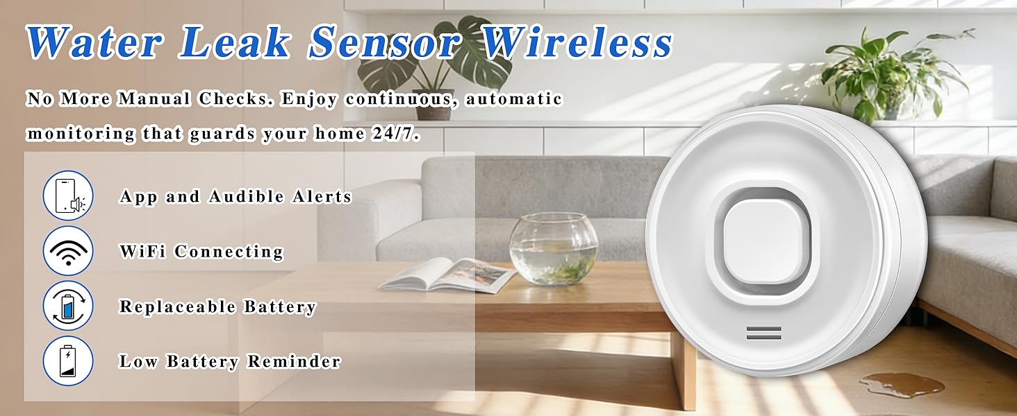 smart water leak detector