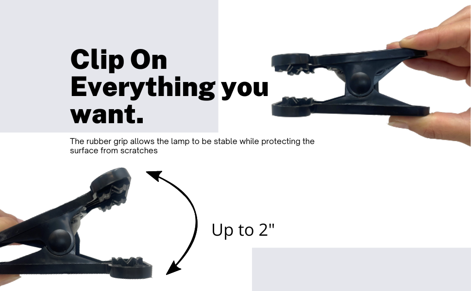 led clip light desk headboard lamp clamp gooseneck bendy bedside table reading study college dorm