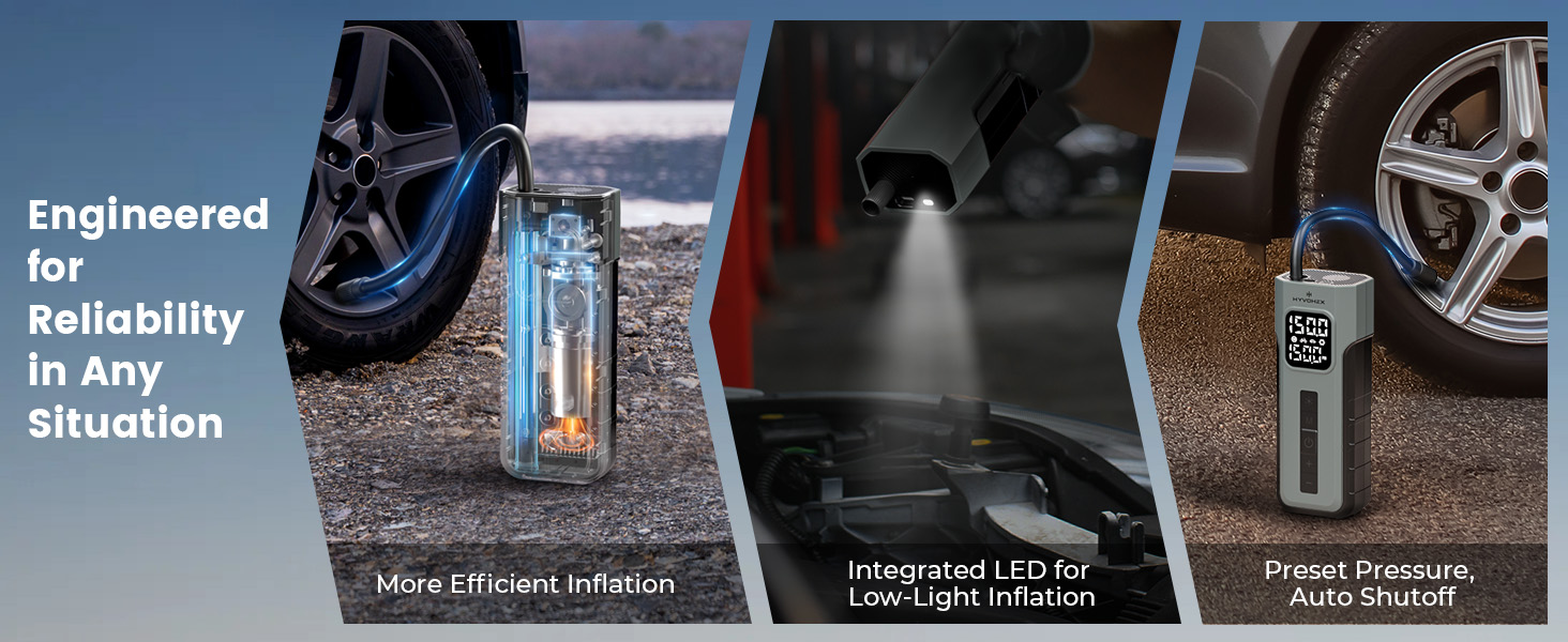 Tire Inflator Portable Air Compressor