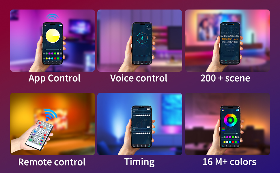 LED Corner Floor Lamp