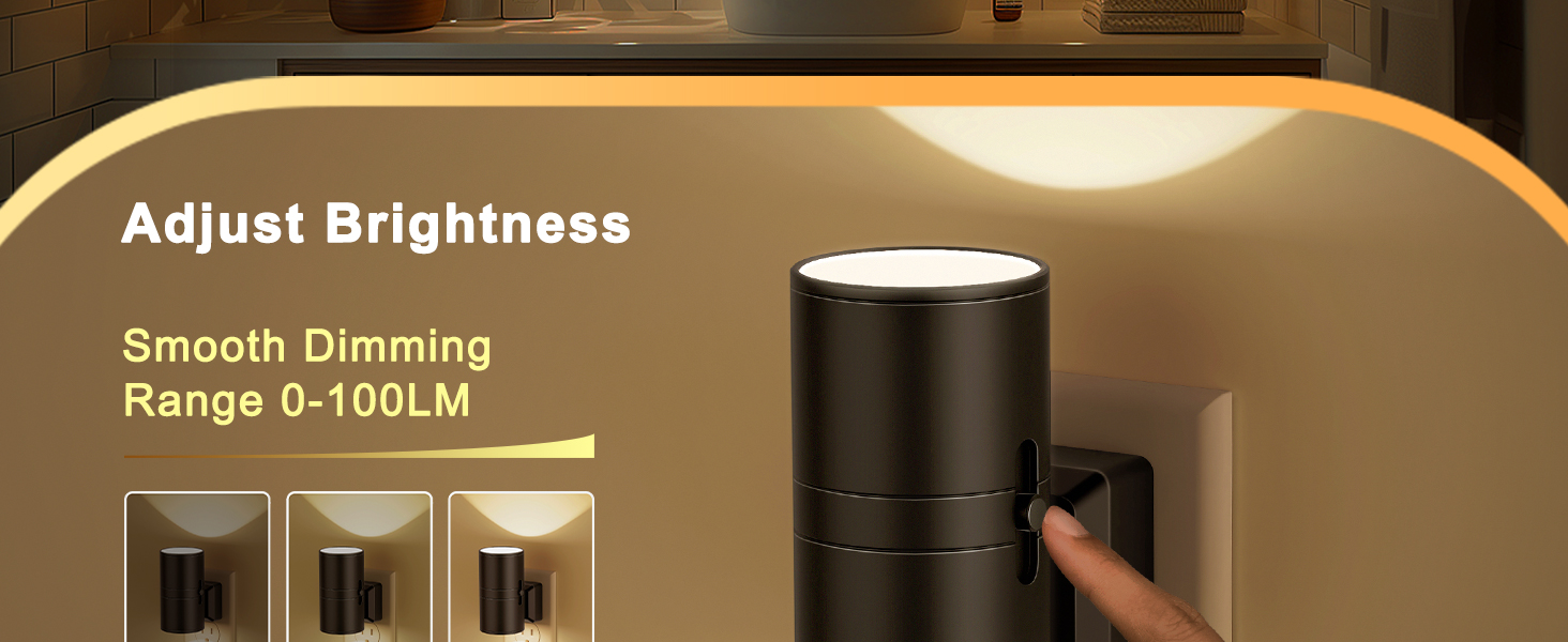 Dimmable Night Light Plug in