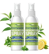 PIXIEWINK Foot &amp; Shoe Deodorizer Spray, 5 fl.oz Instant Odor Eliminator for Smelly Shoes &amp; Feet -...