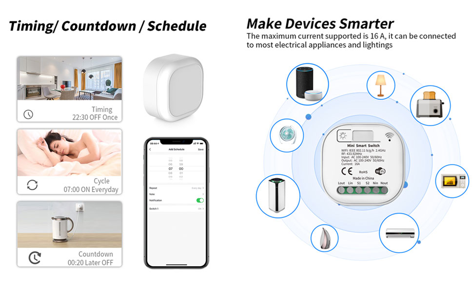 smart relay wifi switch homekit