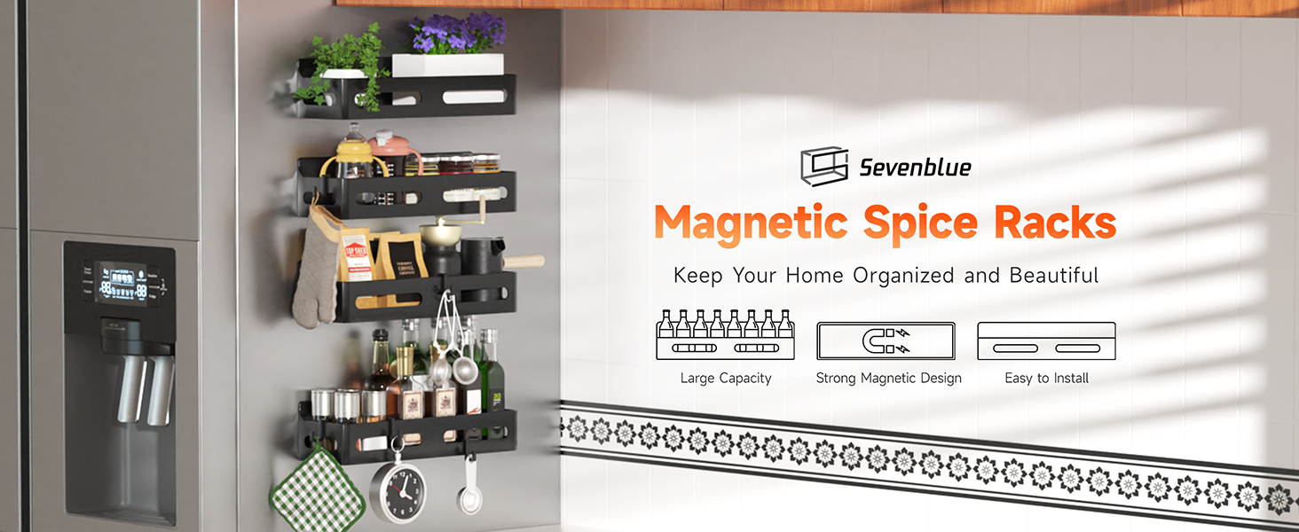 magnetic spice racks