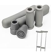Replacement Crutch Pads, AHIER Padding for Walking Arm Crutches, Hand Grips, and Feet Caps, Fits ...