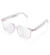 Smart Glasses for Women, Open Ear Bluetooth glasses with Mic &amp; Speakers, Anti-Blue Light Lenses, ...