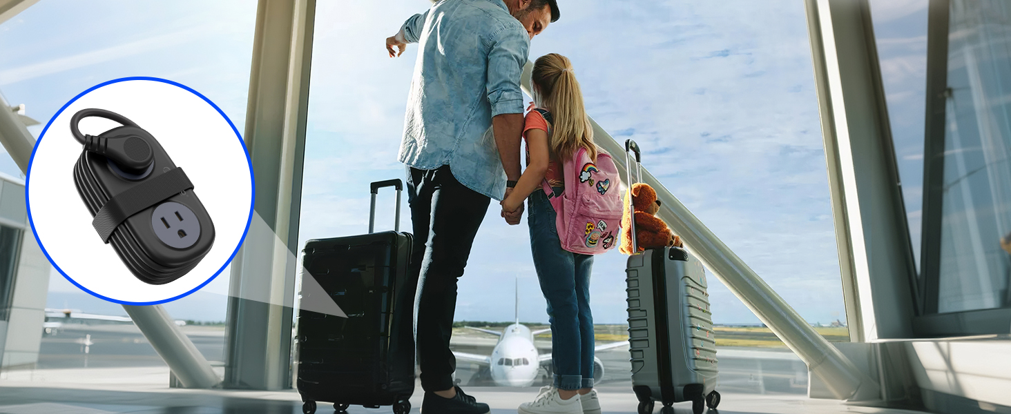 PD20W Travel Power Strip