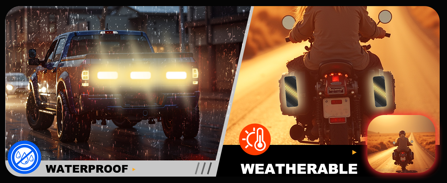WATERPROOF &amp;amp;amp; WEATHERABLE