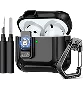 Charlam for AirPods 4 Case, Full Drop Protection with Secure Lock Design for Apple AirPods 4 Case...