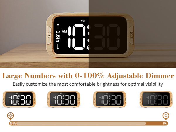 alarm clocks for bedrooms