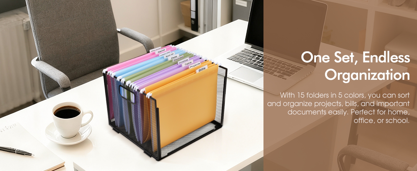 Plastic Hanging File Folders