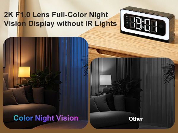 clock wifi camera