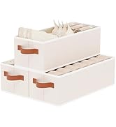 YheenLf Storage Cubes 3-Pack, Foldable Open Organizer Bins, Collapsible Clothes Boxes with Double...
