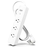 KMC 3-Outlet Smart Plug Power Strip, Surge Protector for Smart Home, Remote Control Lights and De...