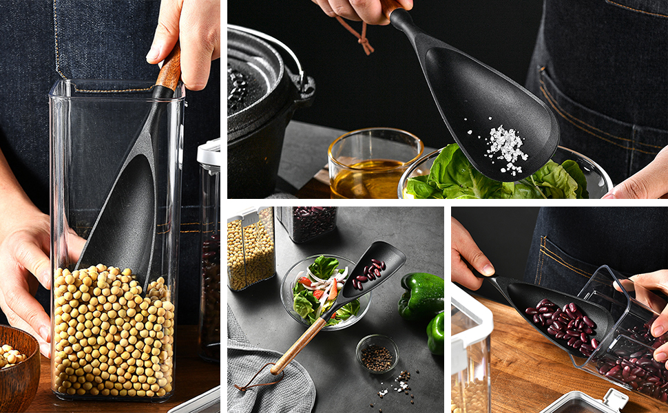  Silicone Spatula Spoon