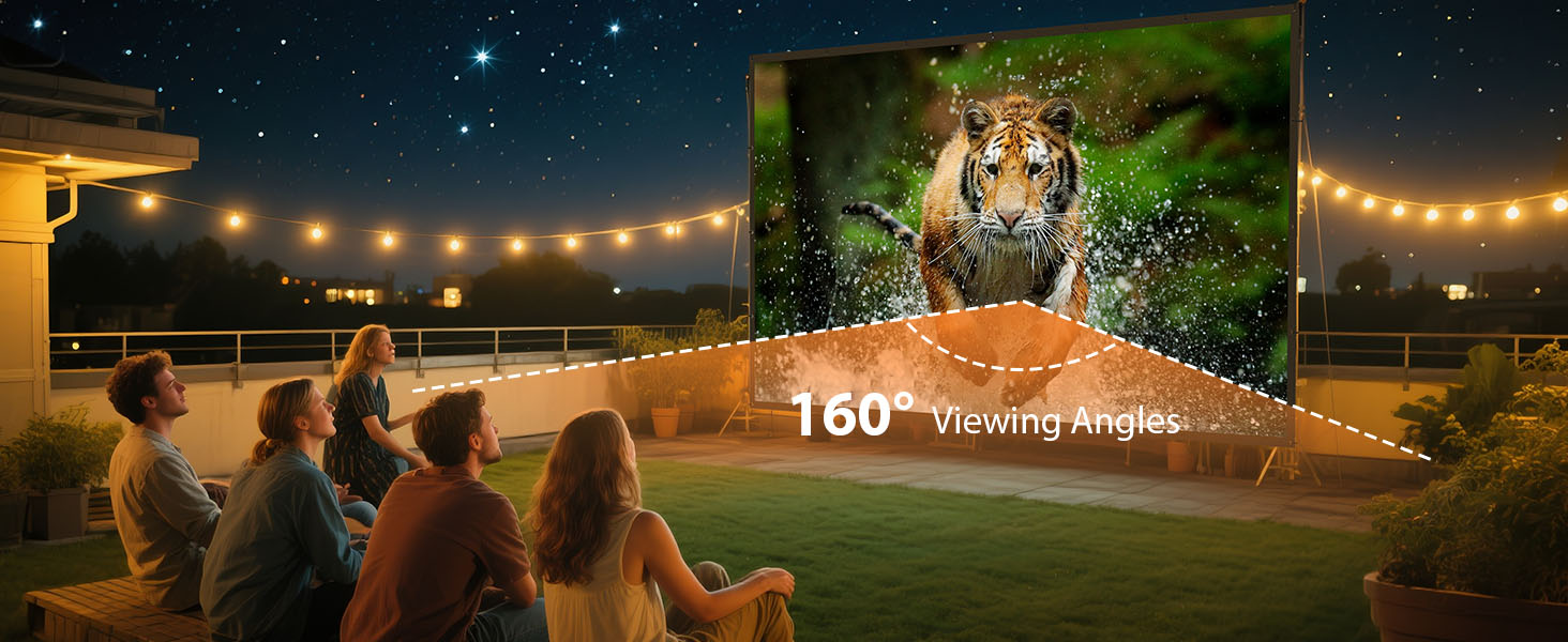 portable projector screen