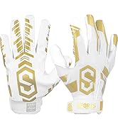 Sports Unlimited Clutch Adult Receiver Football Gloves