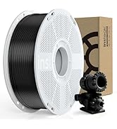 Inslogic Carbon Fiber Nylon Filament 1.75mm, Black PA6-CF 1kg Spool, High-Temp &amp; Wear Resistant, ...