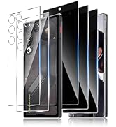 THYRRE-J for ZTE nubia Red Magic 11 Air [3+2 pack] Privacy Tempered Glass Front Screen Protector&amp;...