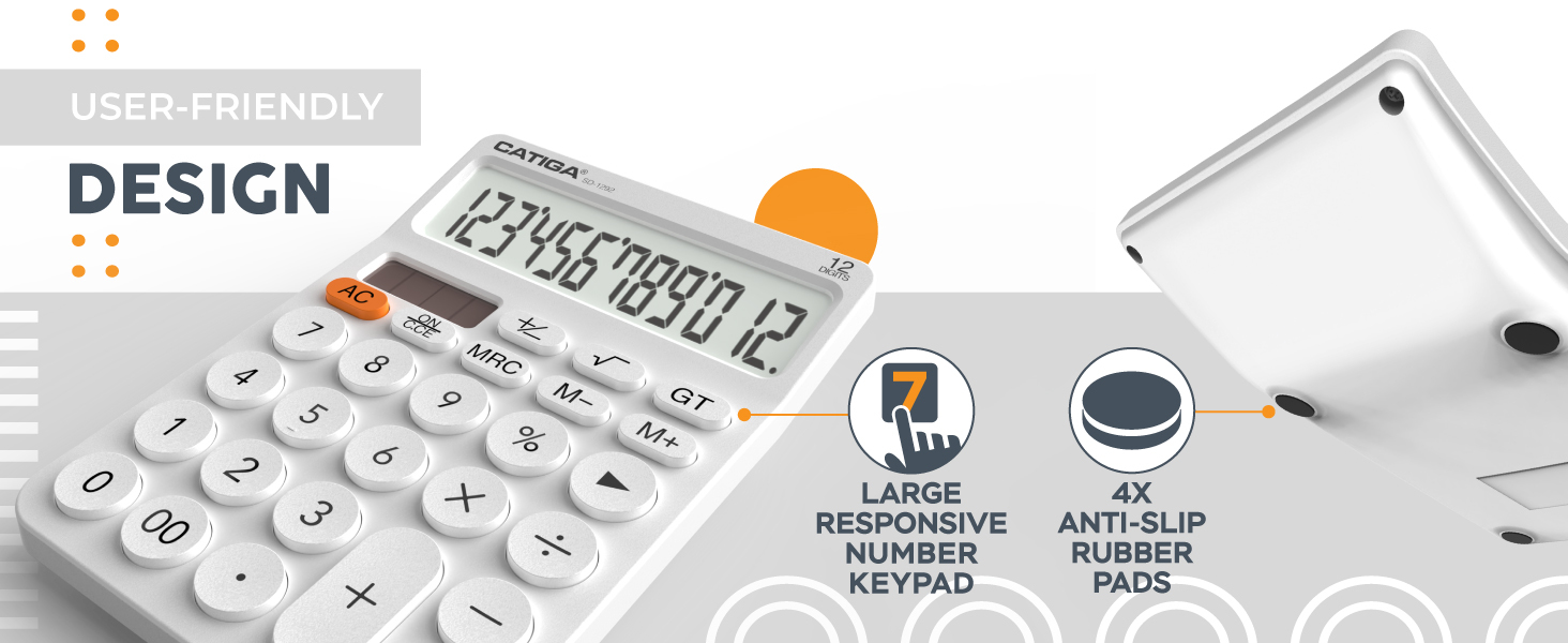4 function desktop calculator large big buttons office calculators big display calculator