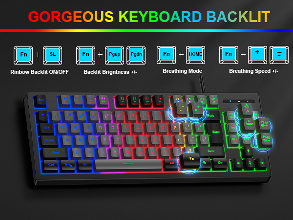 light up keyboard