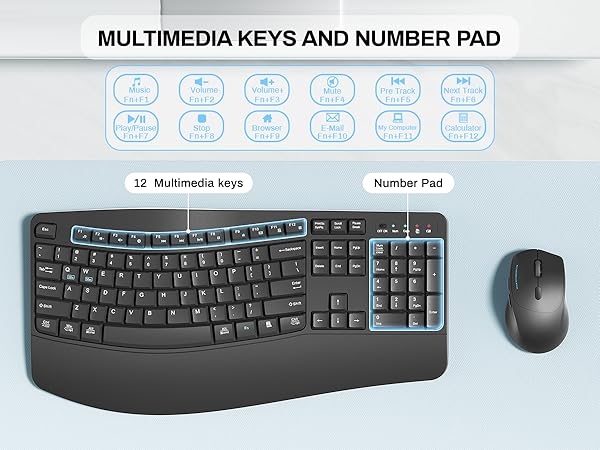 wireless keyboard and mouse