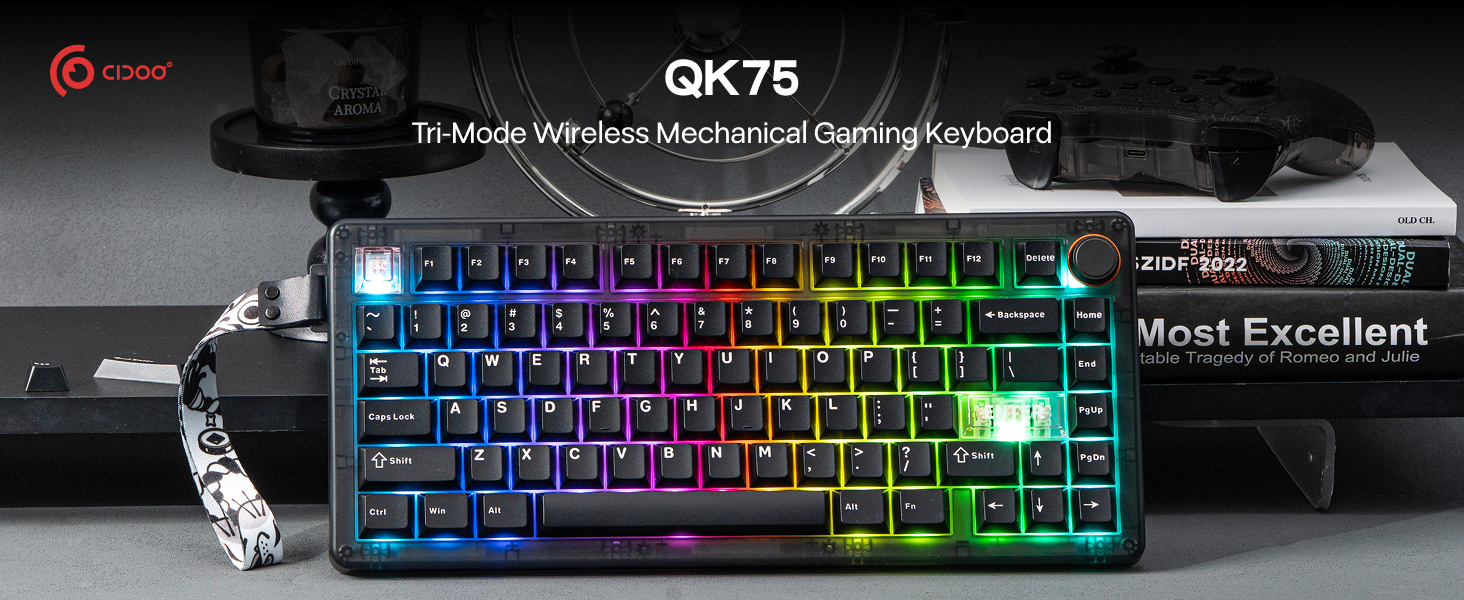 QK75 Black