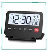 Digital Travel Alarm Clock