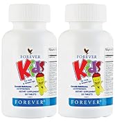 Forever Living - Forever Kids Chewable Multivitamin - Grape Flavor - Healthy Growth &amp; Development...