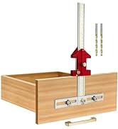 TOURACE Cabinet Hardware Jig, Woodworking Ruler, T Track Ruler, Cabinet Handle Jig, Cabinet Jig f...