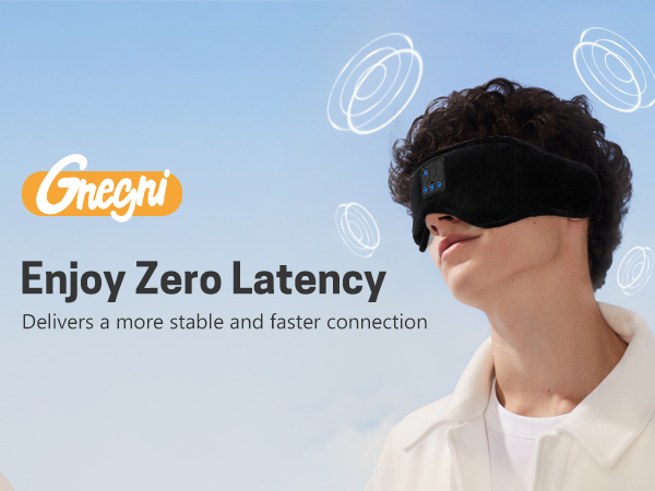 sleep mask with bluetooth headphones