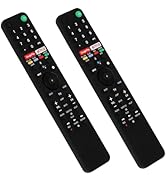 Feikeer RMF-TX500U Voice Remote 2pack for Sony tv, black
