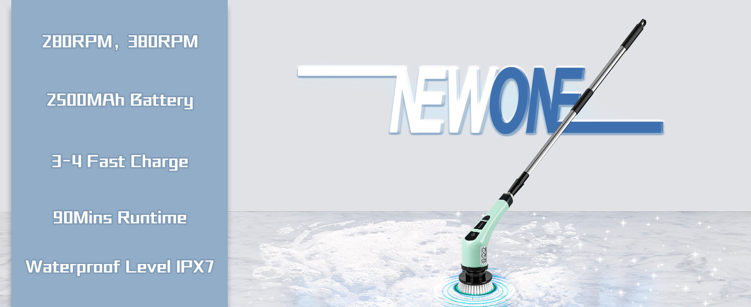  Electric Spin Scrubber