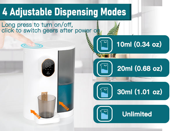 Automatic Mouthwash Dispenser