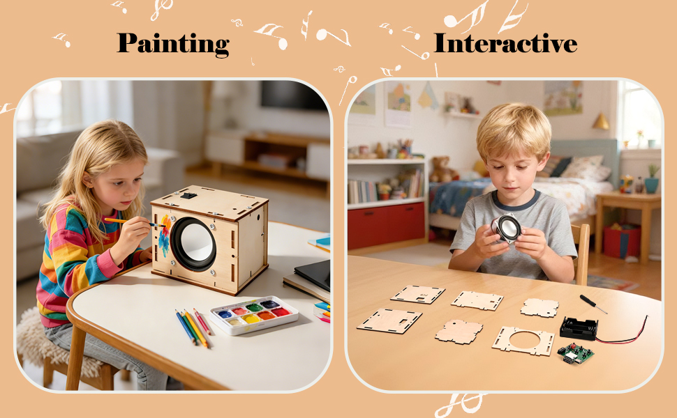 Combine STEM building with artistic expression