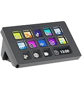 ULANZI D200 U-Studio Macro Keyboard Stream Controller, 14 LCD Keys, 13 Customizable Macro Keys De...