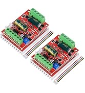 Ransanx 2PCS 6-60V 400W DC Three-Phase Brushless Motor Speed Controller with Hall ,PWM Motor Cont...