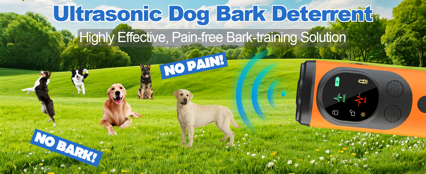 Dog Sonic Bark Deterrents Devices for Own or Neighbor&amp;#39;s Dog,