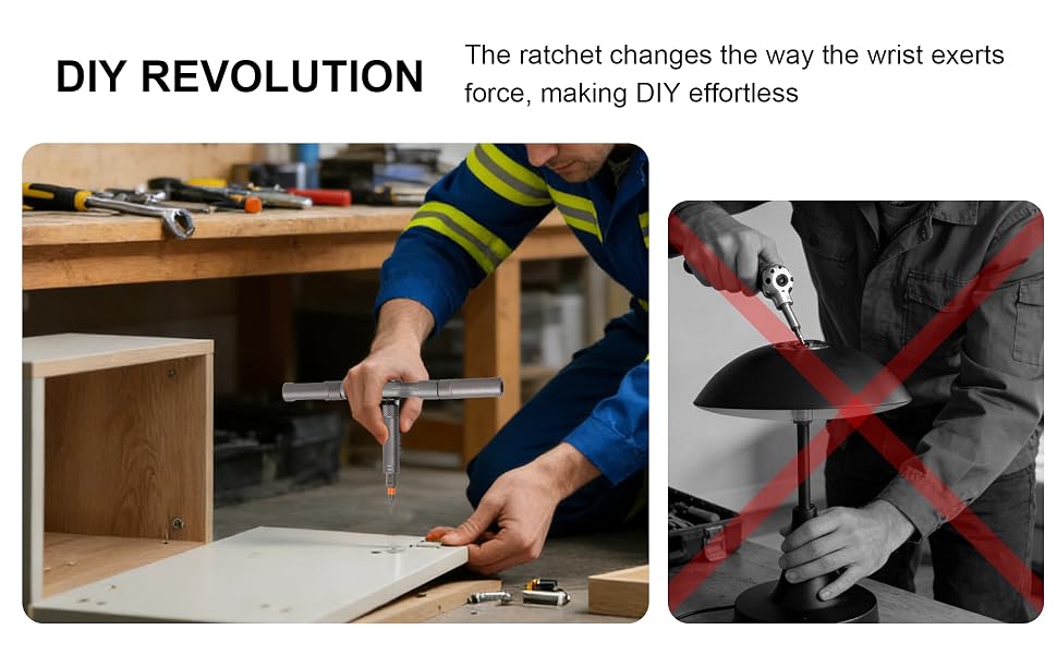 Ratchet Screwdriver Set