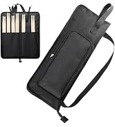 Suwimut Drumstick Bag with Crossbody Shoulder Strap, Drum Stick Bag with Large Capacity Anti-fall...