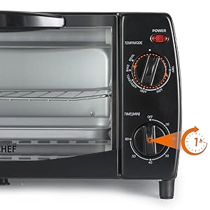 Toaster Oven, Pizza Oven with Toast, Bake, Broil, &amp;amp; Keep Warm