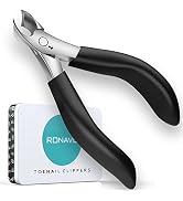 Toenail Clippers for Thick Nails for Seniors - Heavy Duty Toe Nail Clippers with Large Handle for...