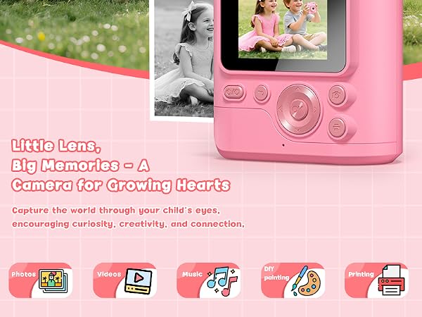 Instant Print Digital Toy Girl Boy Age 3 4 5