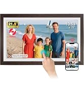 21.5" Large Frameo Digital Photo Frame, 32GB WiFi Digital Picture Frame with 1920x1080 FHD IPS To...