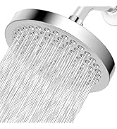 Nuodan High Pressure Rain Shower Head - High Flow Rainfall Showerhead - Luxury Modern Look - Pres...